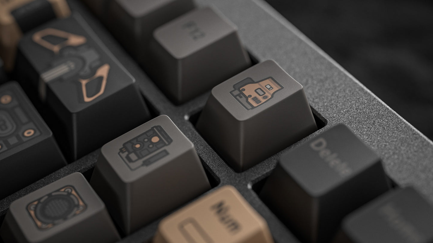 AlohaKB Firearm Keycaps