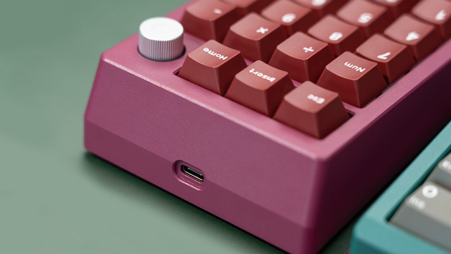 [Group-Buy] Meletrix ZoomPad Essential Edition (EE) - Barebones Numpad Kit - Plum [Sea Shipping]
