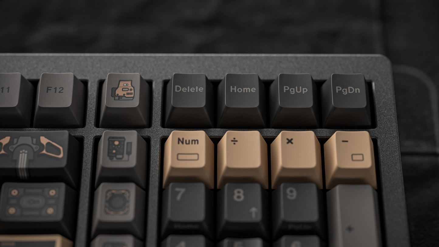 AlohaKB Firearm Keycaps