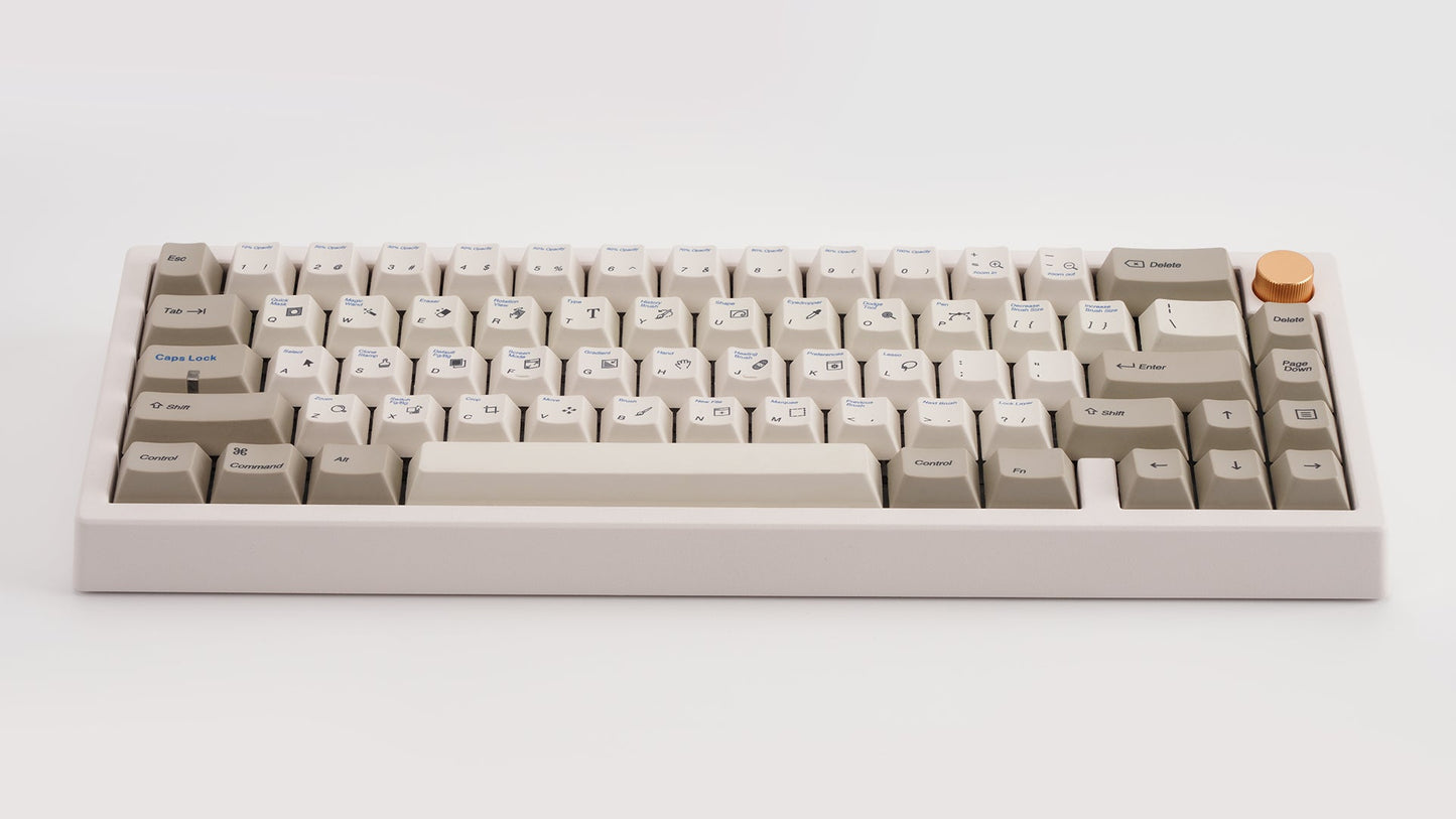 [Pre-Order] Meletrix Zoom65 V2 EE - Barebones Keyboard Kit - Ivory Cream [Sea Shipping - Batch 2]