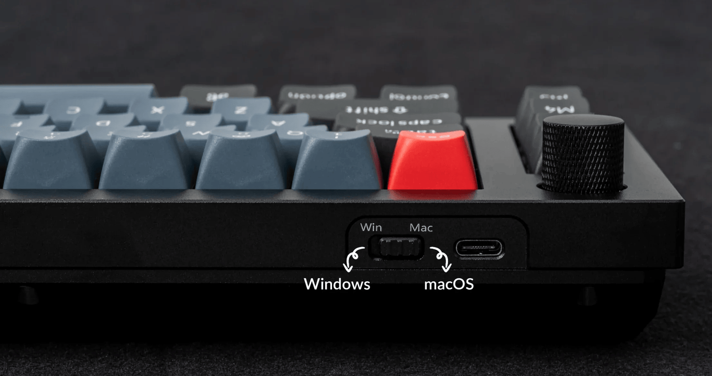 Keychron Q65 - QMK Compatible 65% Barebones Keyboard Kit