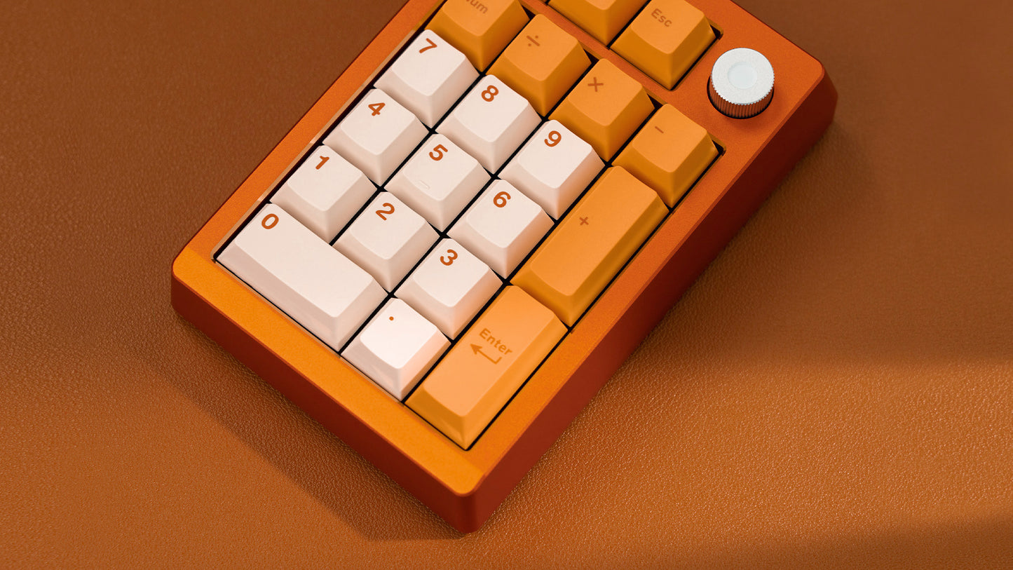 [Group-Buy] Meletrix ZoomPad Special Edition (SE) - Barebones Numpad Kit - Anodized Orange [Air Shipping]