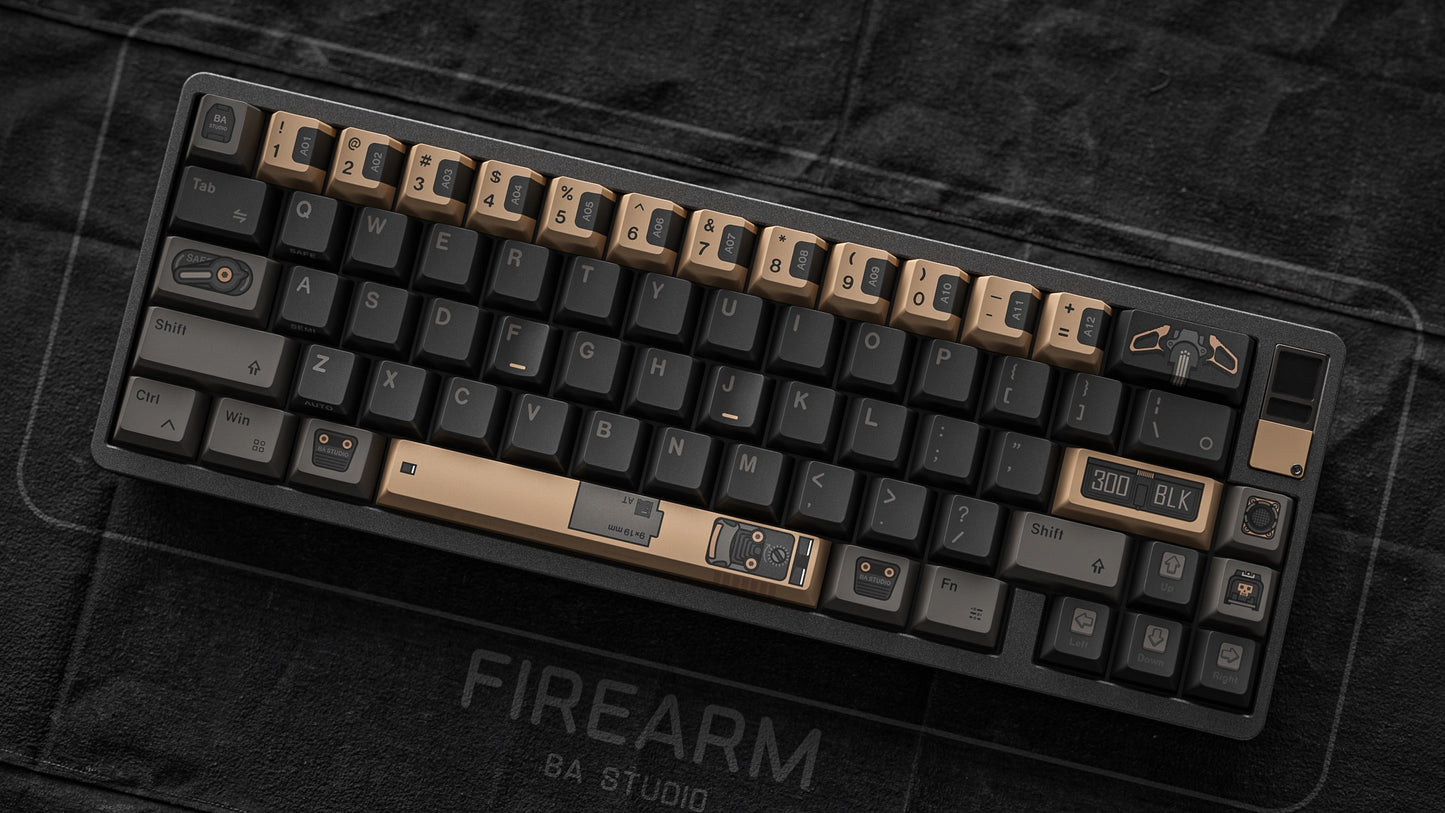 AlohaKB Firearm Keycaps