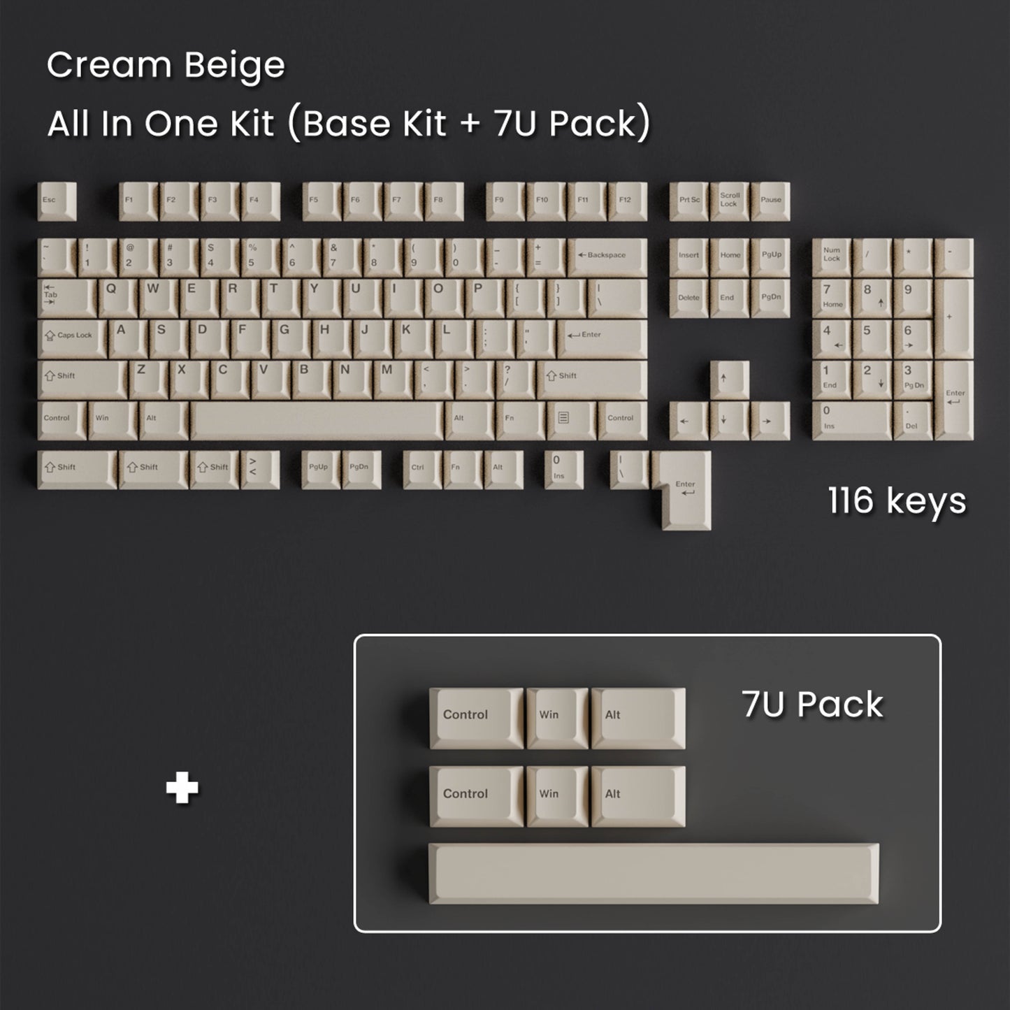 [Group-Buy] Awekeys Metal Keycap Set - Retro80s