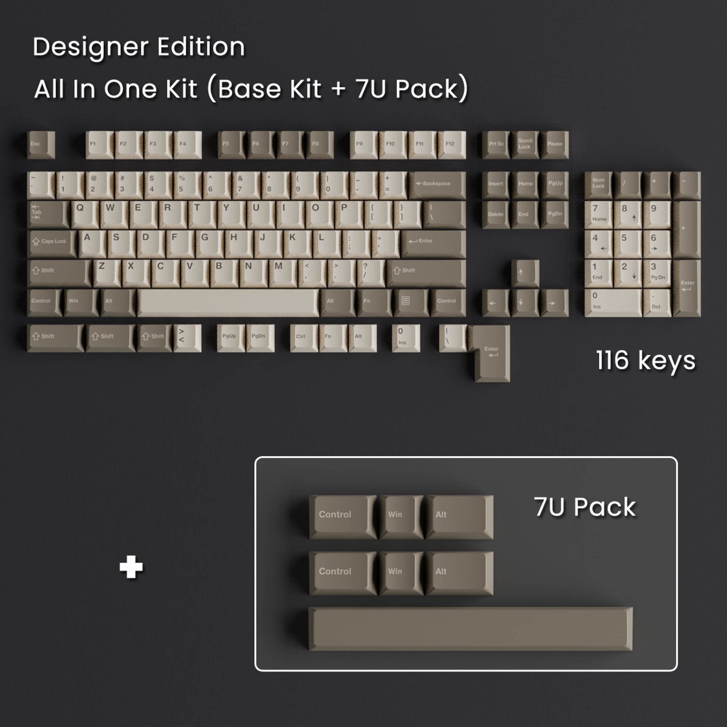 [Group-Buy] Awekeys Metal Keycap Set - Retro80s