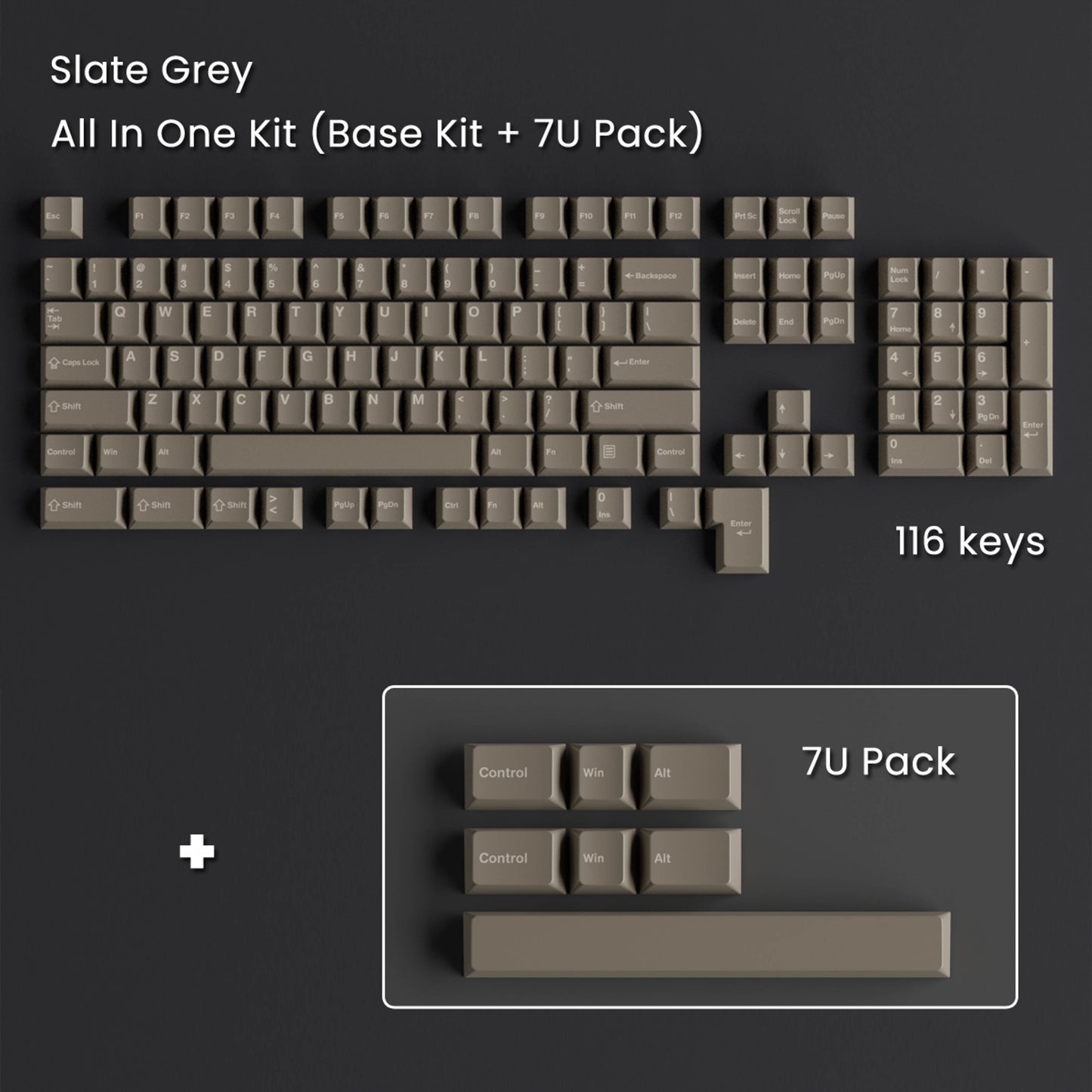 [Group-Buy] Awekeys Metal Keycap Set - Retro80s