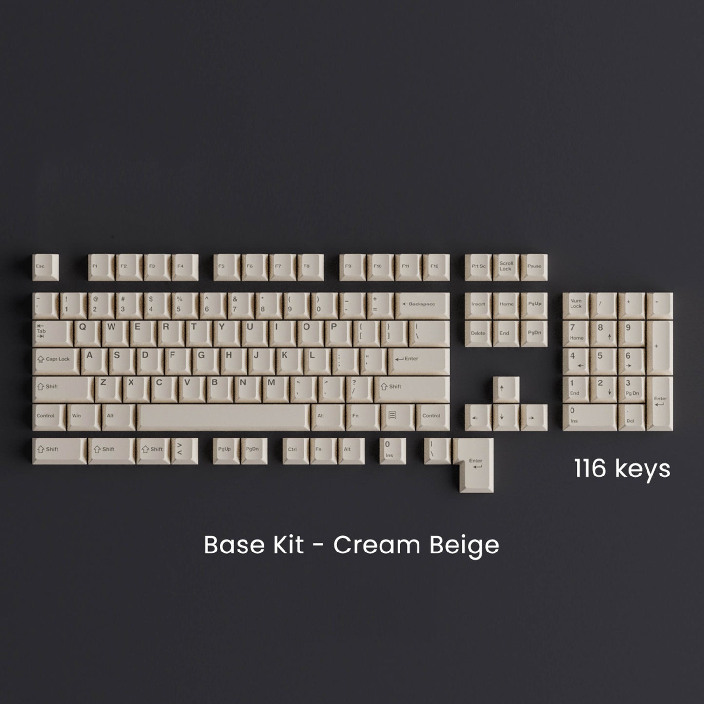 [Group-Buy] Awekeys Metal Keycap Set - Retro80s