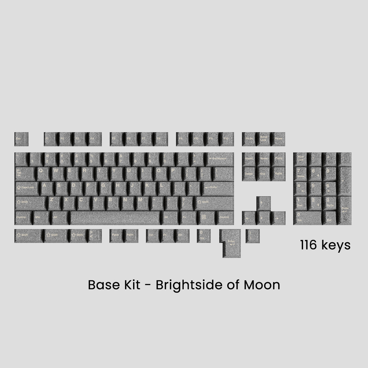 [Group-Buy] Awekeys Metal Keycap Set - Moon Landing