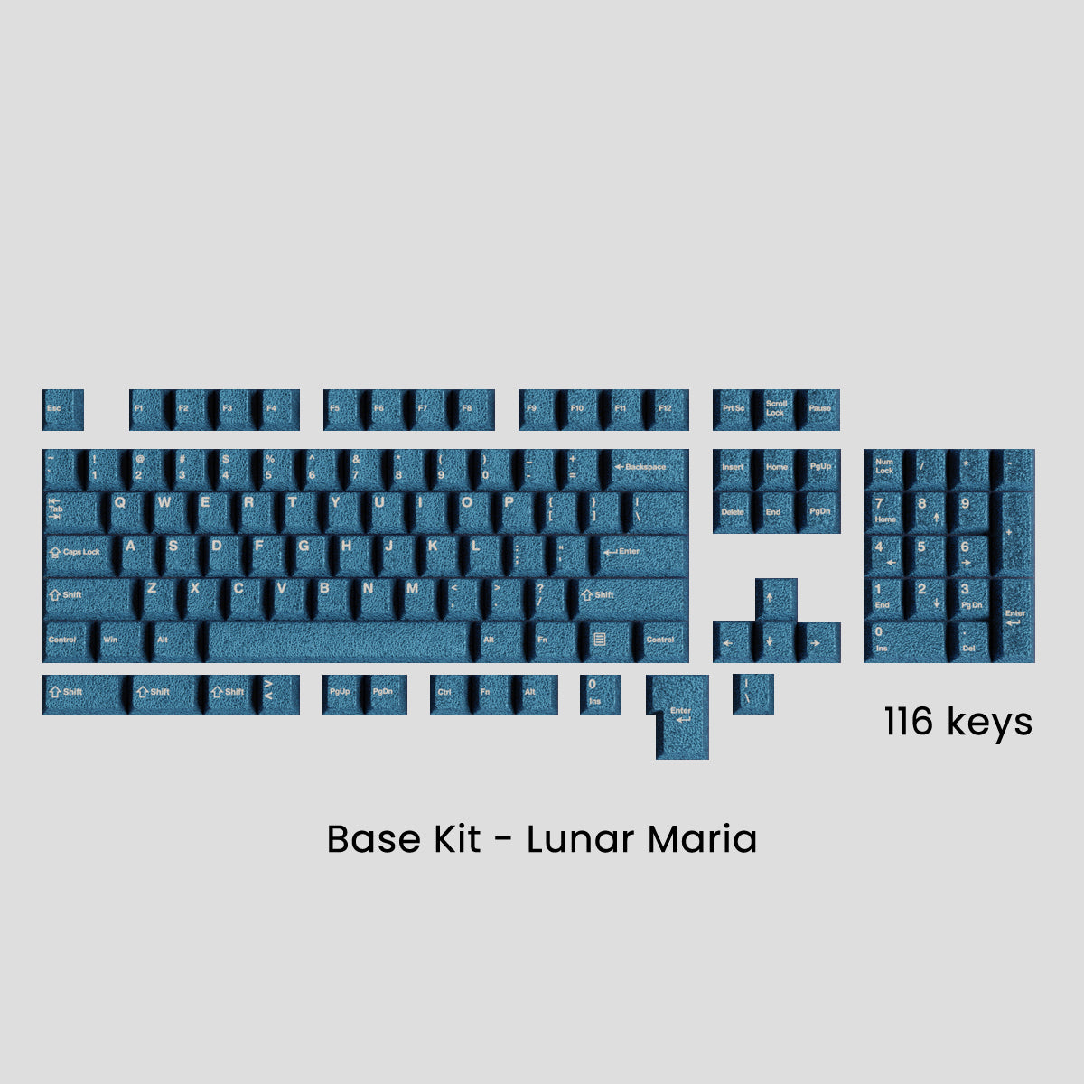 [Group-Buy] Awekeys Metal Keycap Set - Moon Landing