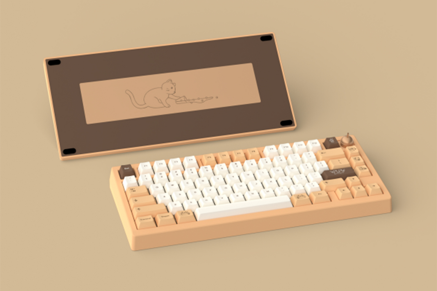 [Group-Buy] Meletrix Zoom75 x Teacaps Brown Sugar Boba Edition [November Batch]