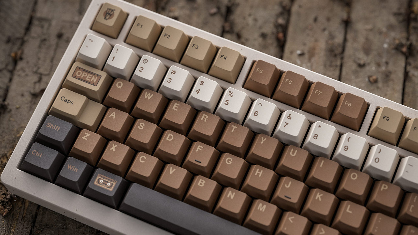 AlohaKB Coffee Latte Keycaps