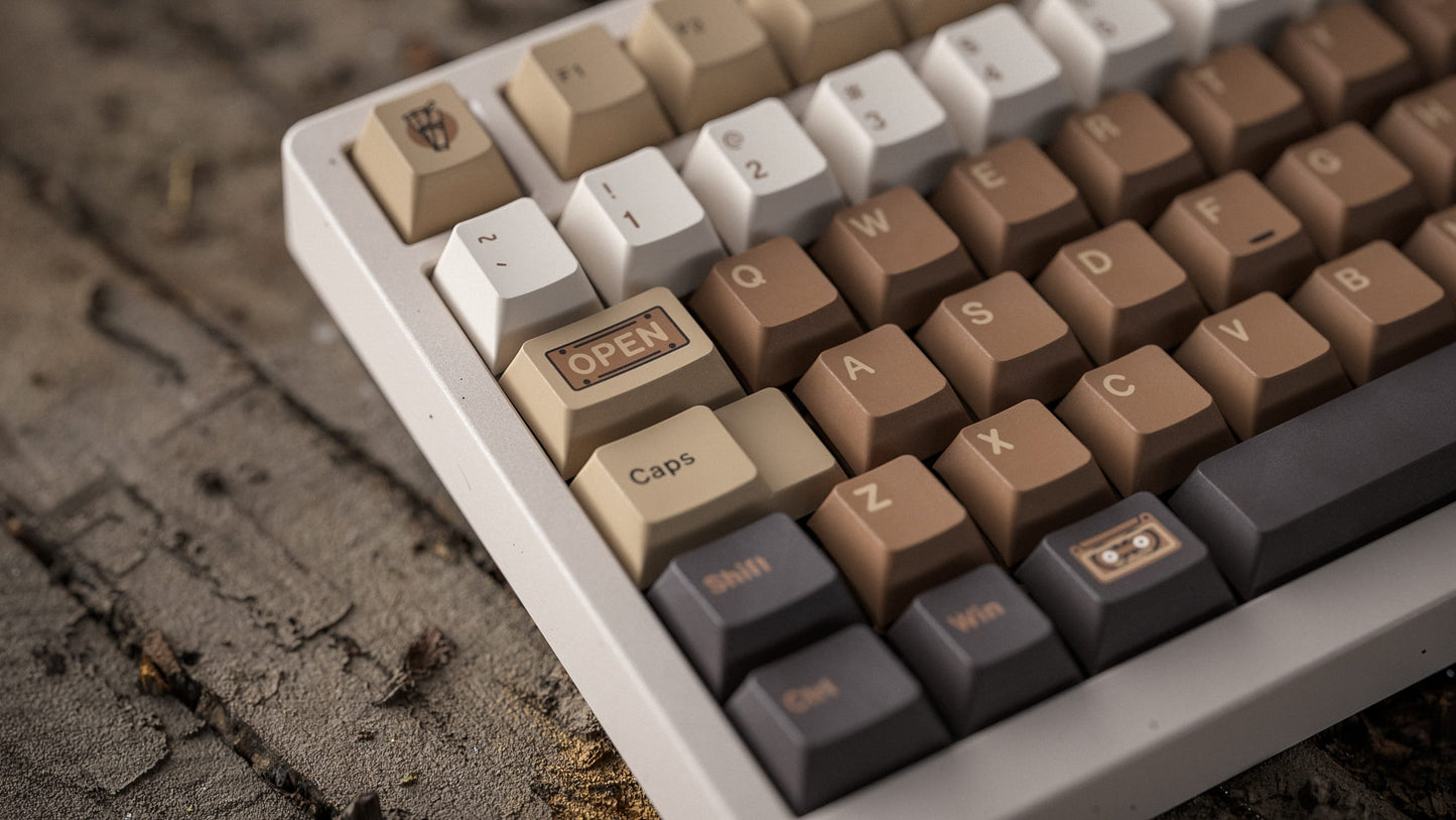 AlohaKB Coffee Latte Keycaps