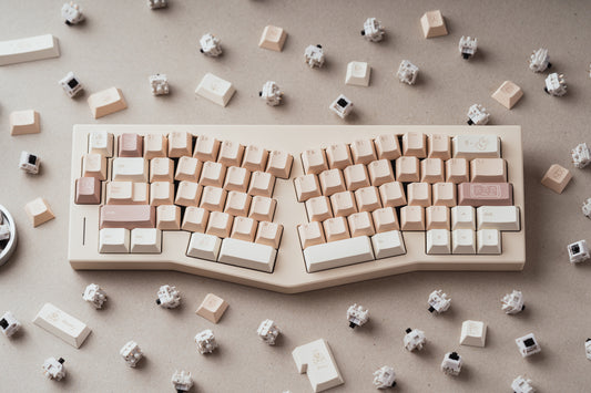 Qtuo Studio - Toffee Bunny Keycaps