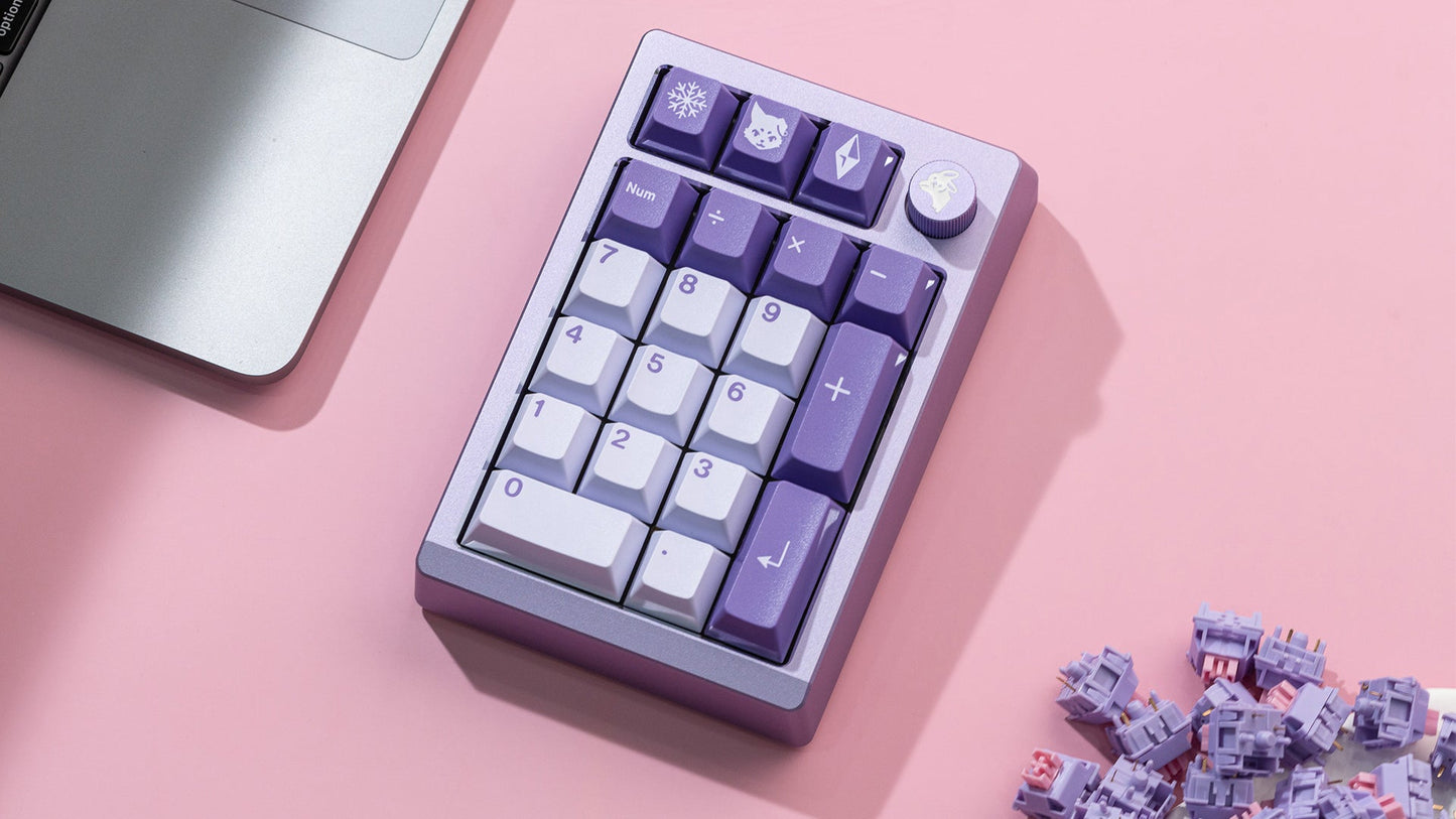 [Group-Buy] Meletrix ZoomPad Special Edition (SE) - Barebones Numpad Kit - Anodized Lavender [Sea Shipping]