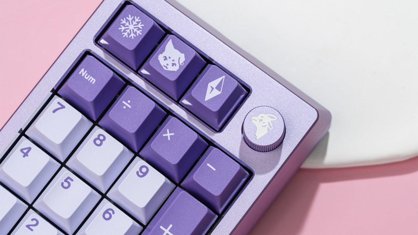 [Group-Buy] Meletrix ZoomPad Special Edition (SE) - Barebones Numpad Kit - Anodized Lavender [Sea Shipping]