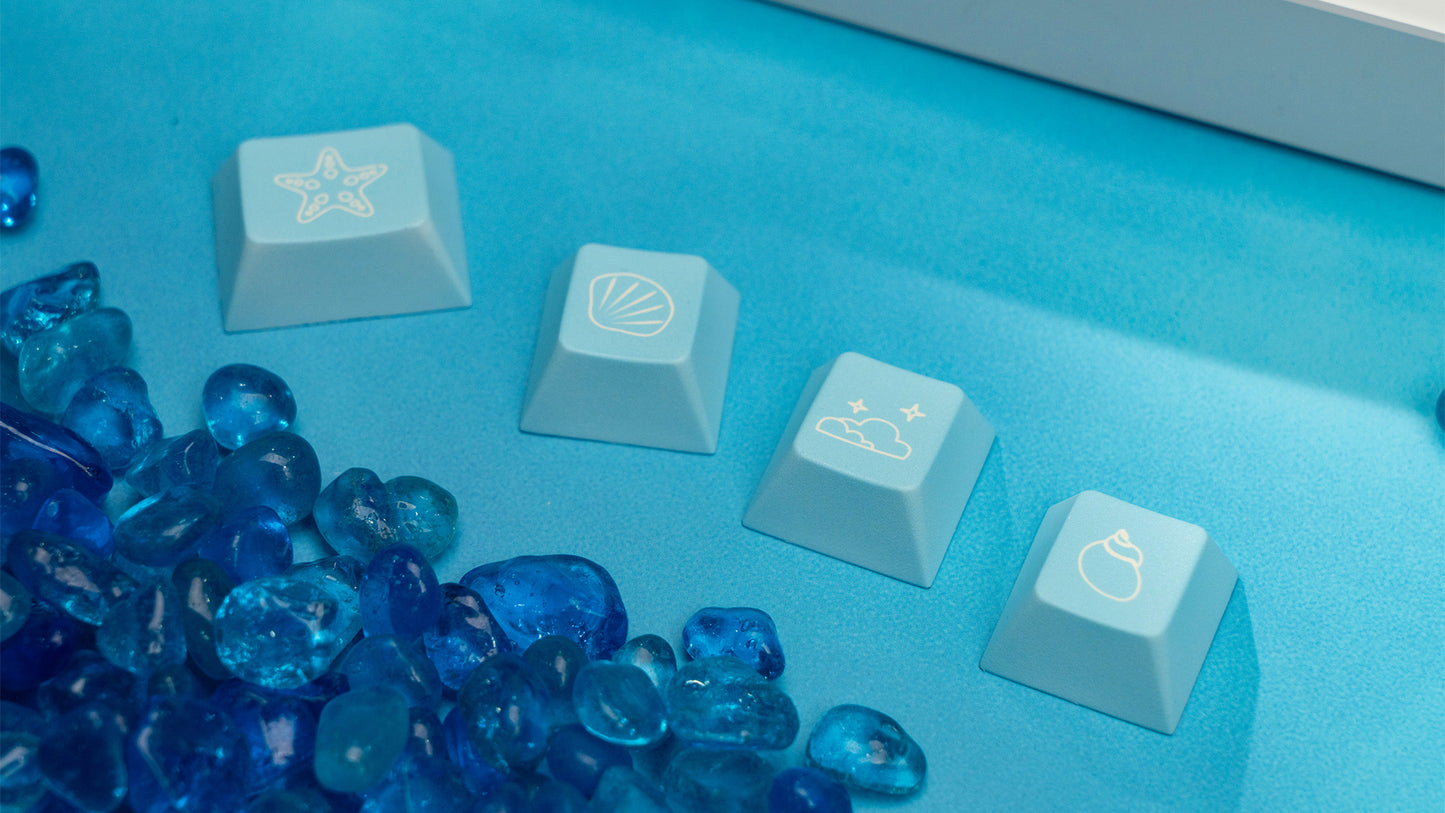 Wuque Studio Whale Keycap Set