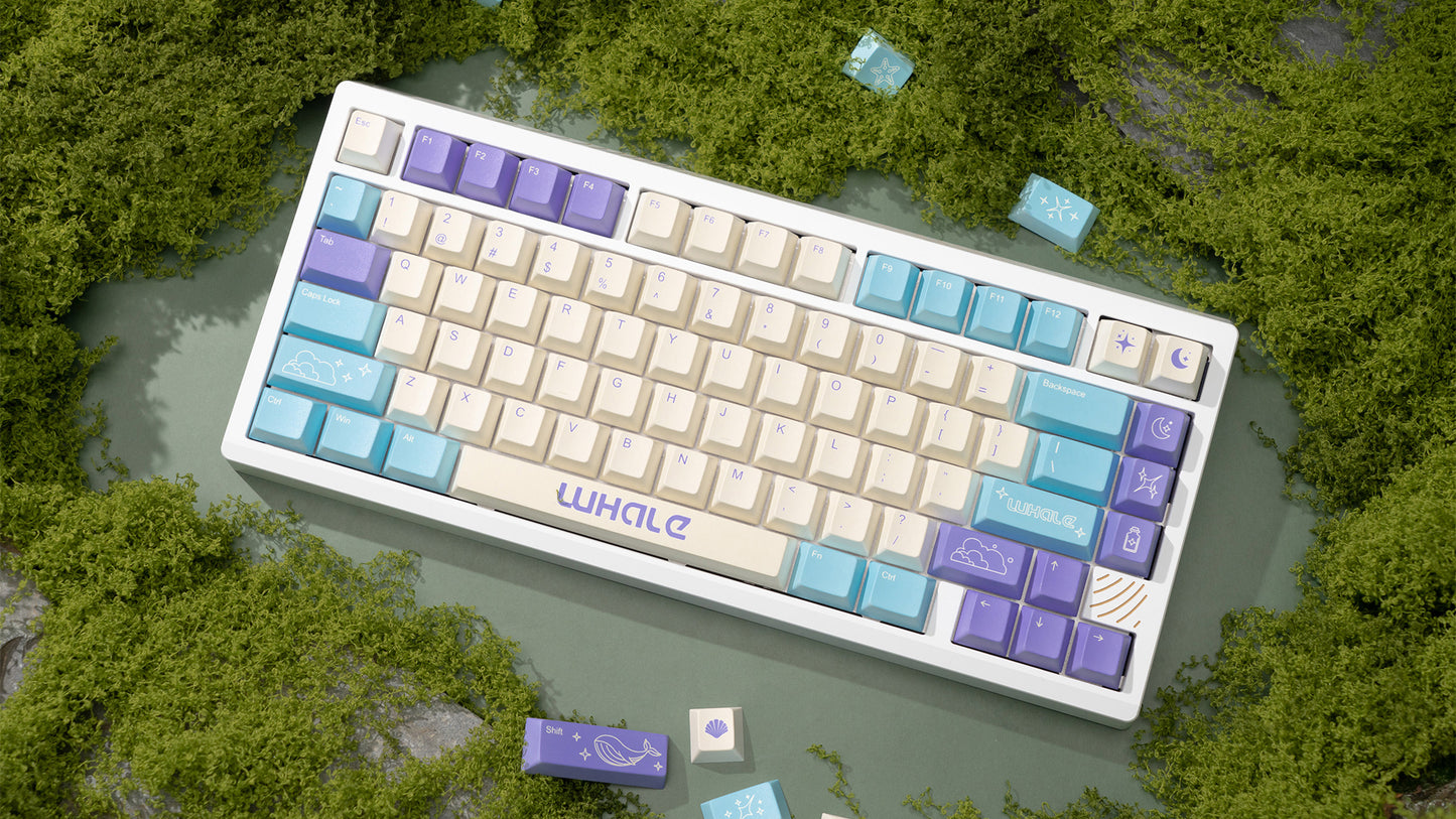 Wuque Studio Whale Keycap Set