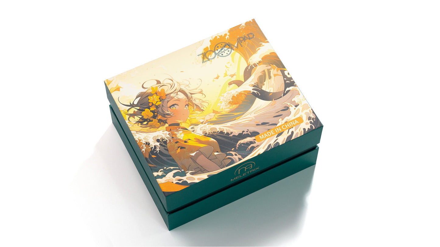 [Group-Buy] Meletrix ZoomPad Essential Edition (EE) Southpaw - Barebones Numpad Kit - Milky Green [Sea Shipping]