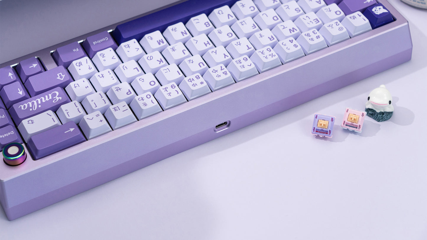 [Group-Buy] Meletrix Zoom65 V2.5 SE - Barebones Keyboard Kit - Anodized Lavender [Air Shipping]