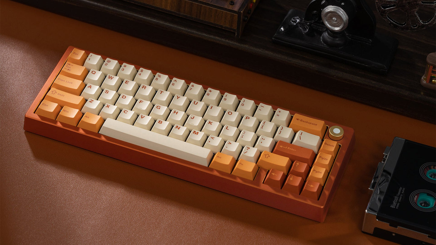 [Group-Buy] Meletrix Zoom65 V2.5 SE - Barebones Keyboard Kit - Anodized Orange [Sea Shipping]
