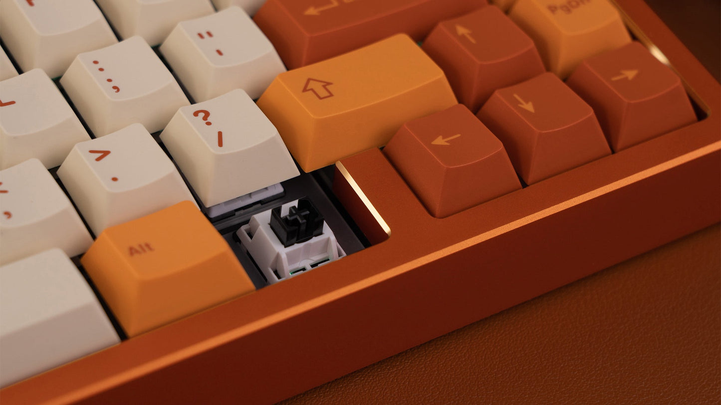 [Group-Buy] Meletrix Zoom65 V2.5 SE - Barebones Keyboard Kit - Anodized Orange [Sea Shipping]
