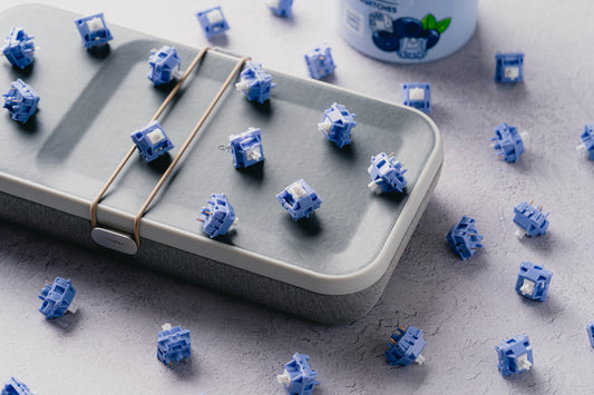 Blueberry Milk Tactile Switches