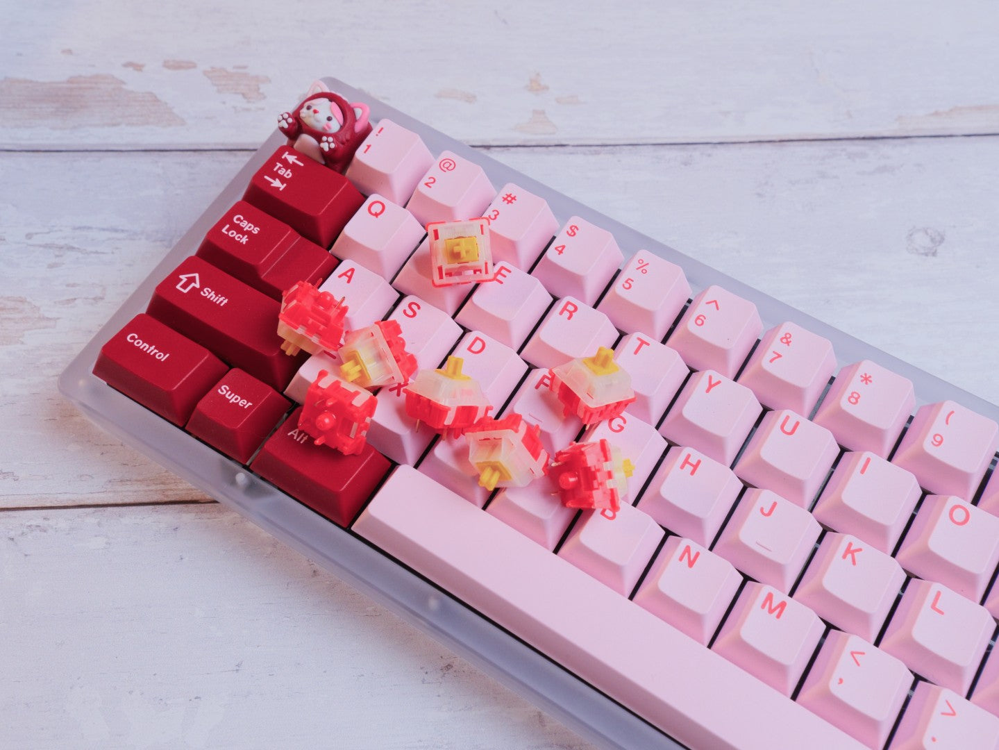 Icey Ice Mango Berry Tactile Switches