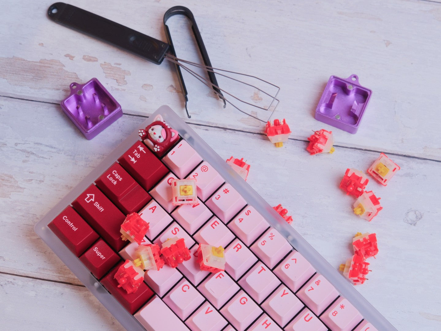 Icey Ice Mango Berry Tactile Switches