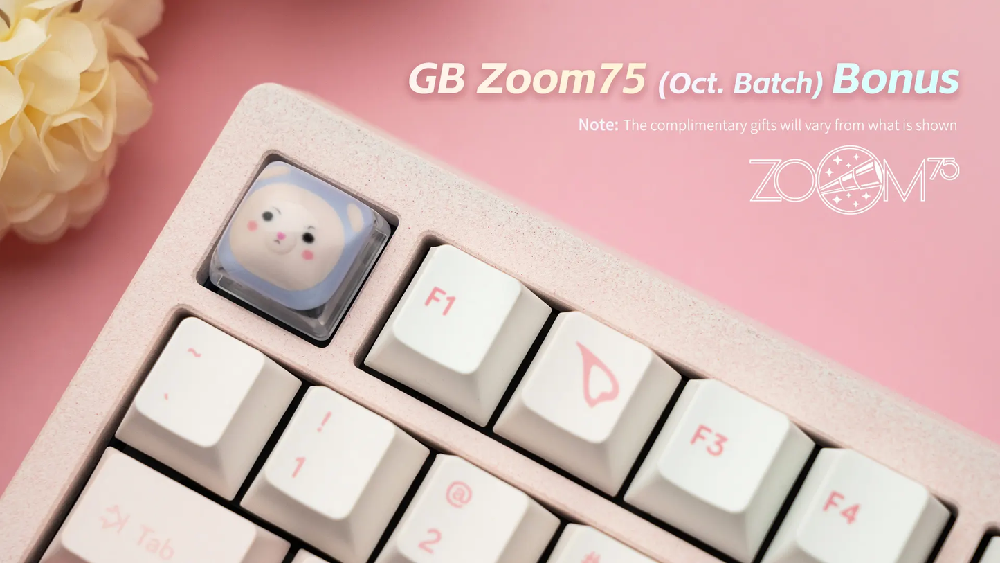 [Group-Buy] Meletrix Zoom75  - Barebones Keyboard Kit [October Batch]