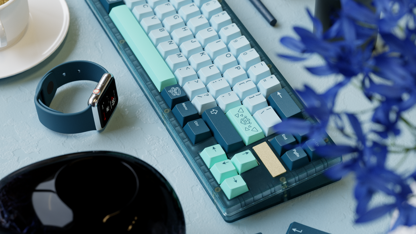[Group-Buy] Wuque Studio Entwined Flowers Keycap Set