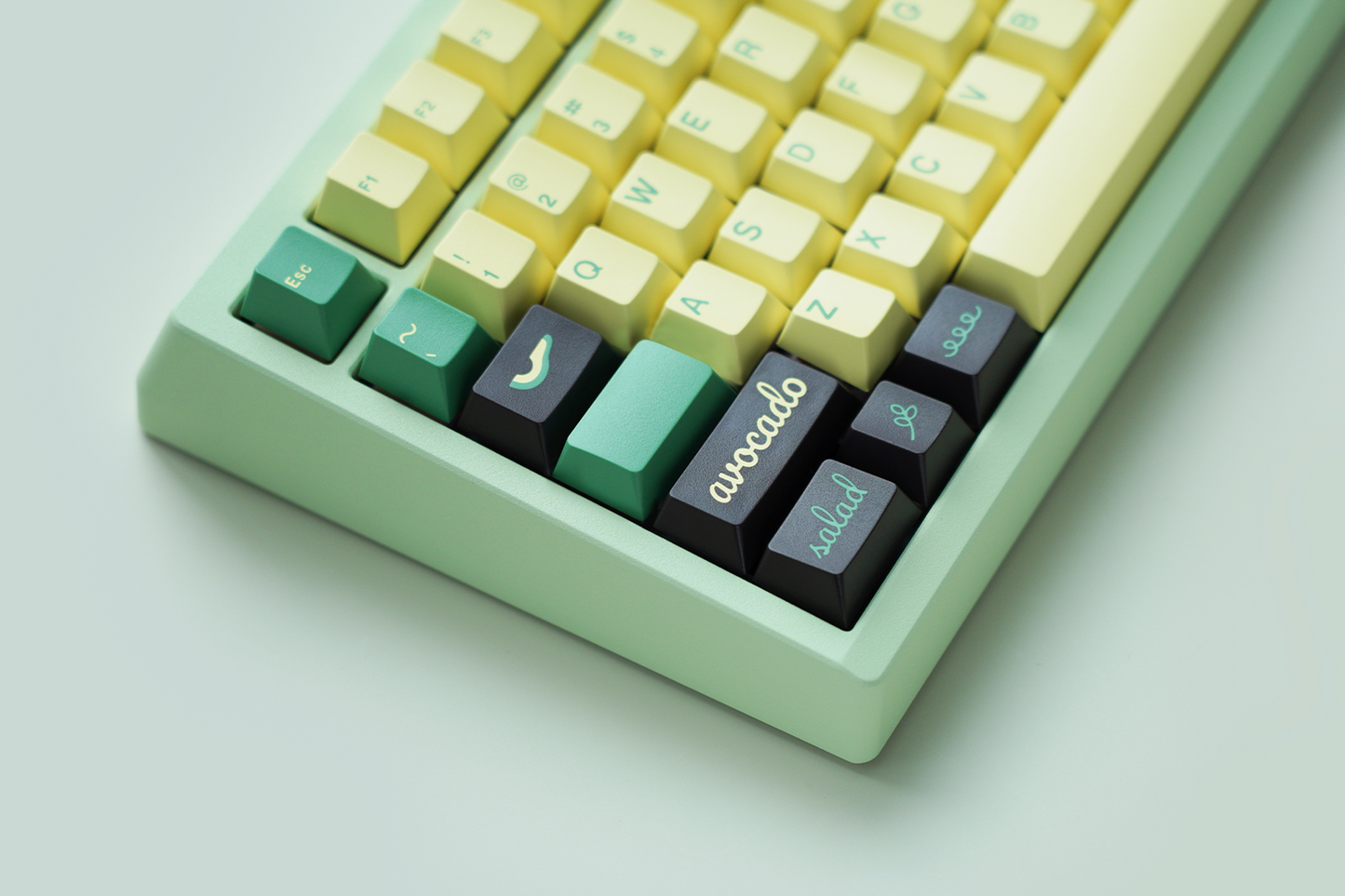 Meletrix Zoom75 Essential Edition (EE) - Barebones Keyboard Kit - Milky Green [Batch 2]