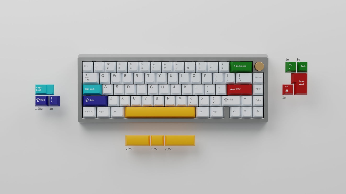 [Pre-Order] Meletrix Zoom65 V2 EE - Barebones Keyboard Kit - Faint Blurple [Sea Shipping - Batch 2]