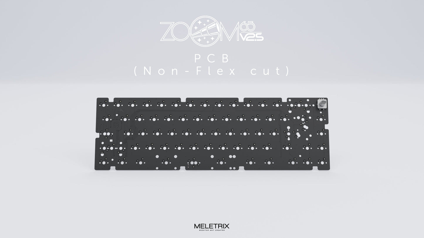 [Group-Buy] Meletrix Zoom65 V2.5 SE - Barebones Keyboard Kit - Anodized Black [Sea Shipping]