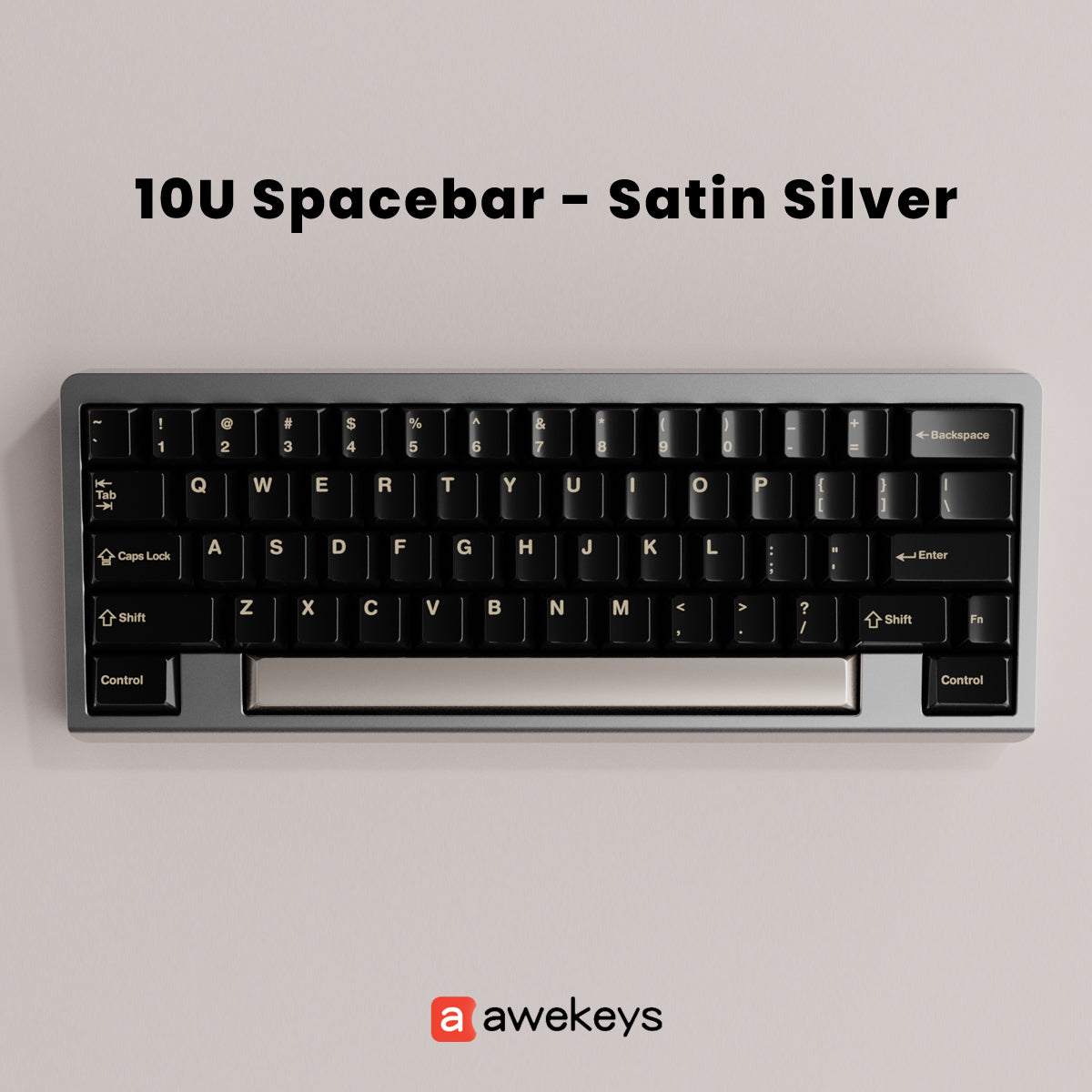 [Pre-Order] Awekeys 10U Full Metal Spacebar