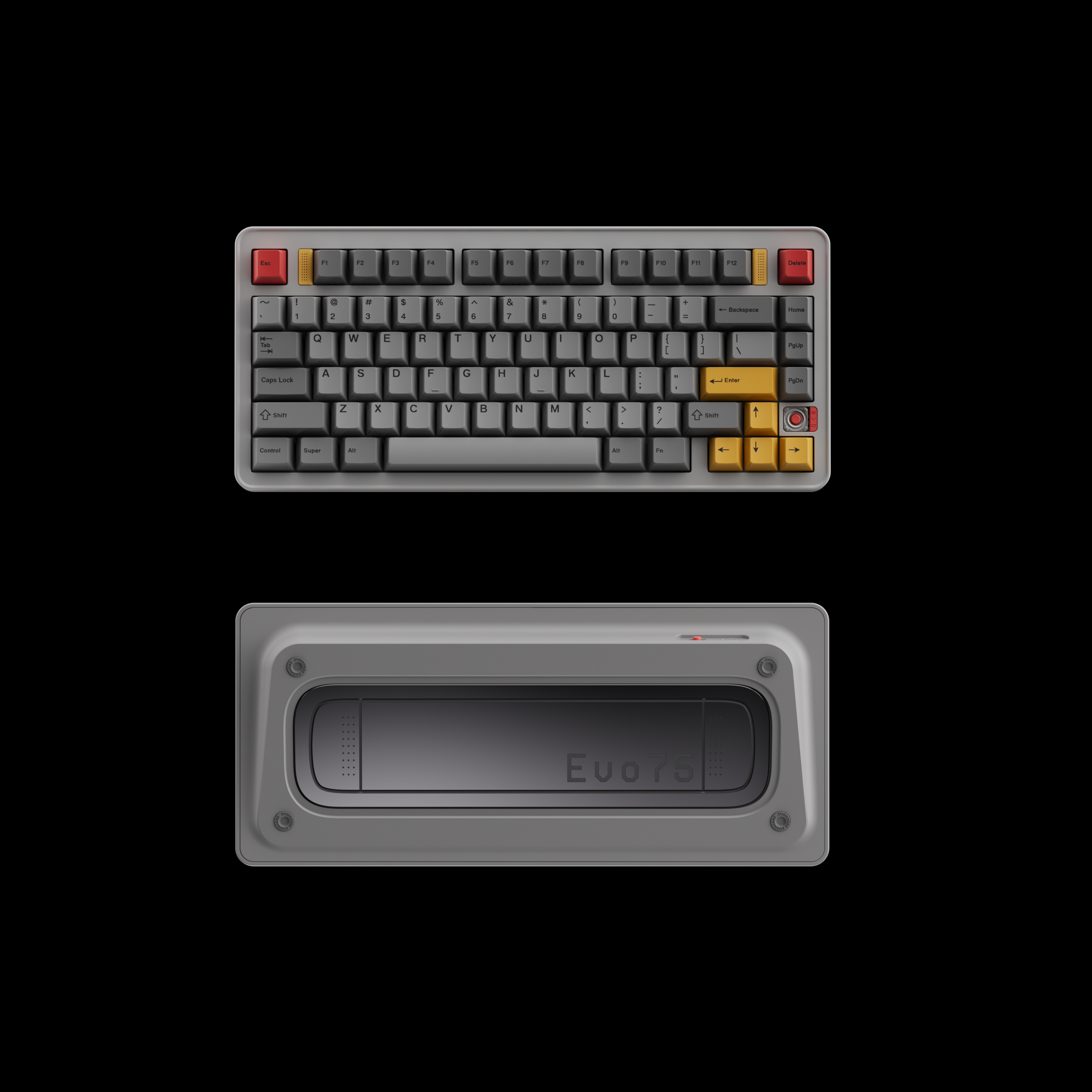 Evoworks Evo75 Aluminum Hotswap Wireless Keyboard - Thumbnail 3