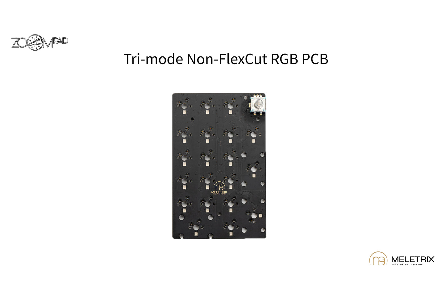 [Group-Buy] Meletrix ZoomPad Essential Edition (EE) - Barebones Numpad Kit - Blush Pink [Air Shipping]