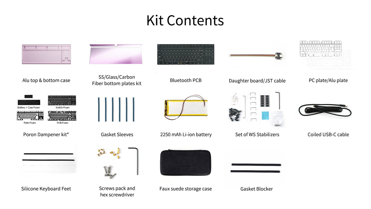 Meletrix Zoom TKL EE - Barebones Keyboard Kit