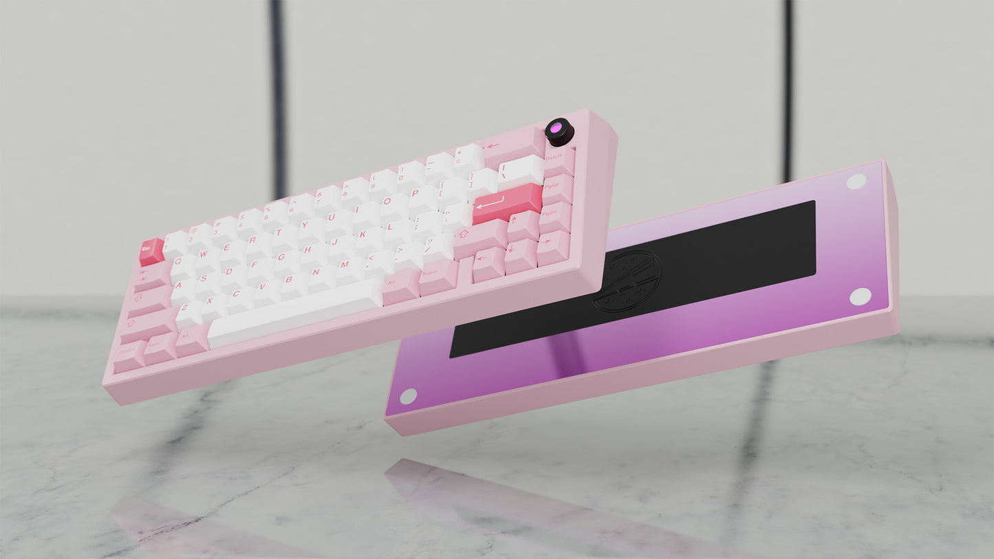 [Group-Buy] Meletrix Zoom65 V2.5 EE - Barebones Keyboard Kit - Blush Pink [Air Shipping]