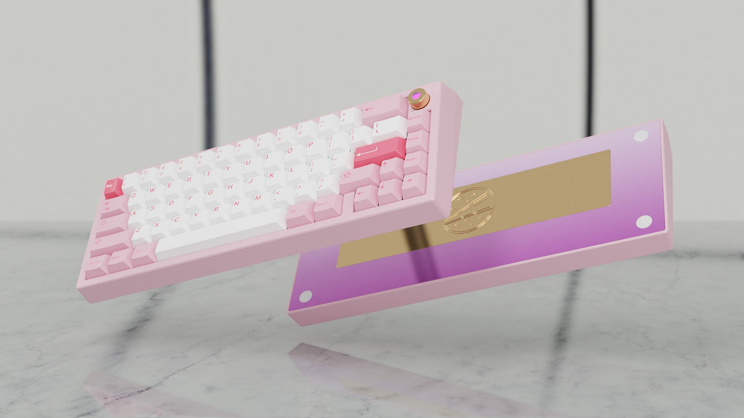 [Group-Buy] Meletrix Zoom65 V2.5 EE - Barebones Keyboard Kit - Blush Pink [Sea Shipping]