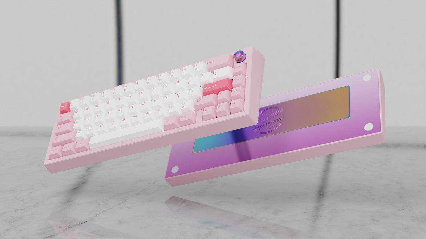 [Group-Buy] Meletrix Zoom65 V2.5 EE - Barebones Keyboard Kit - Blush Pink [Sea Shipping]