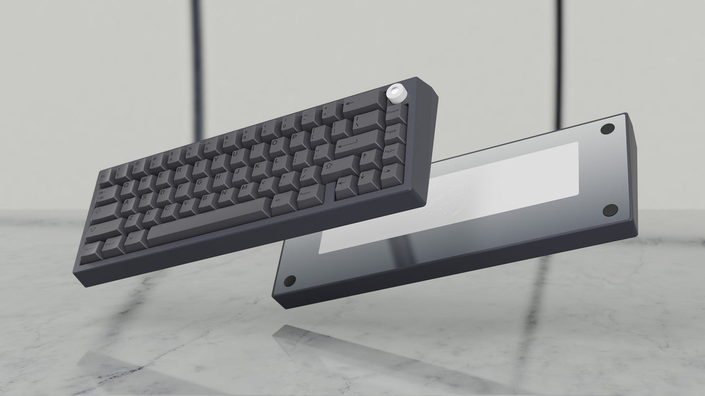 [Group-Buy] Meletrix Zoom65 V2.5 EE - Barebones Keyboard Kit - Cool Grey [Sea Shipping]