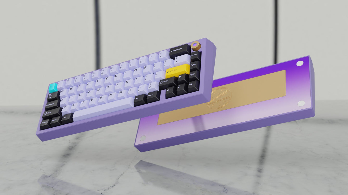 [Group-Buy] Meletrix Zoom65 V2.5 EE - Barebones Keyboard Kit - Lilac [Sea Shipping]
