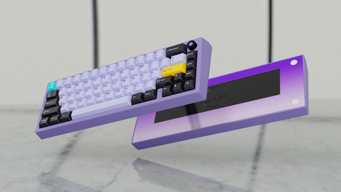 [Group-Buy] Meletrix Zoom65 V2.5 EE - Barebones Keyboard Kit - Lilac [Sea Shipping]