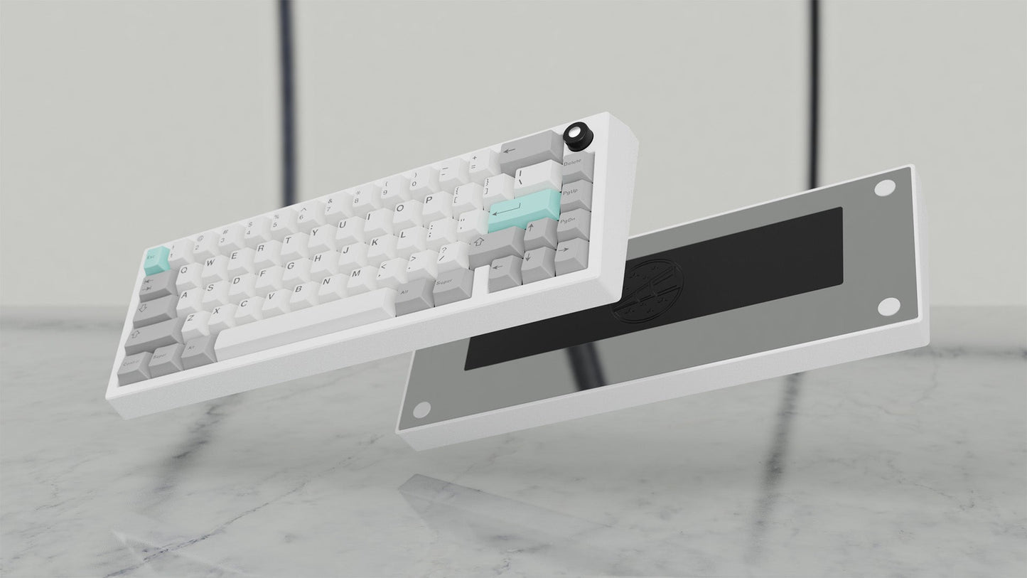 [Group-Buy] Meletrix Zoom65 V2.5 EE - Barebones Keyboard Kit - White [Sea Shipping]