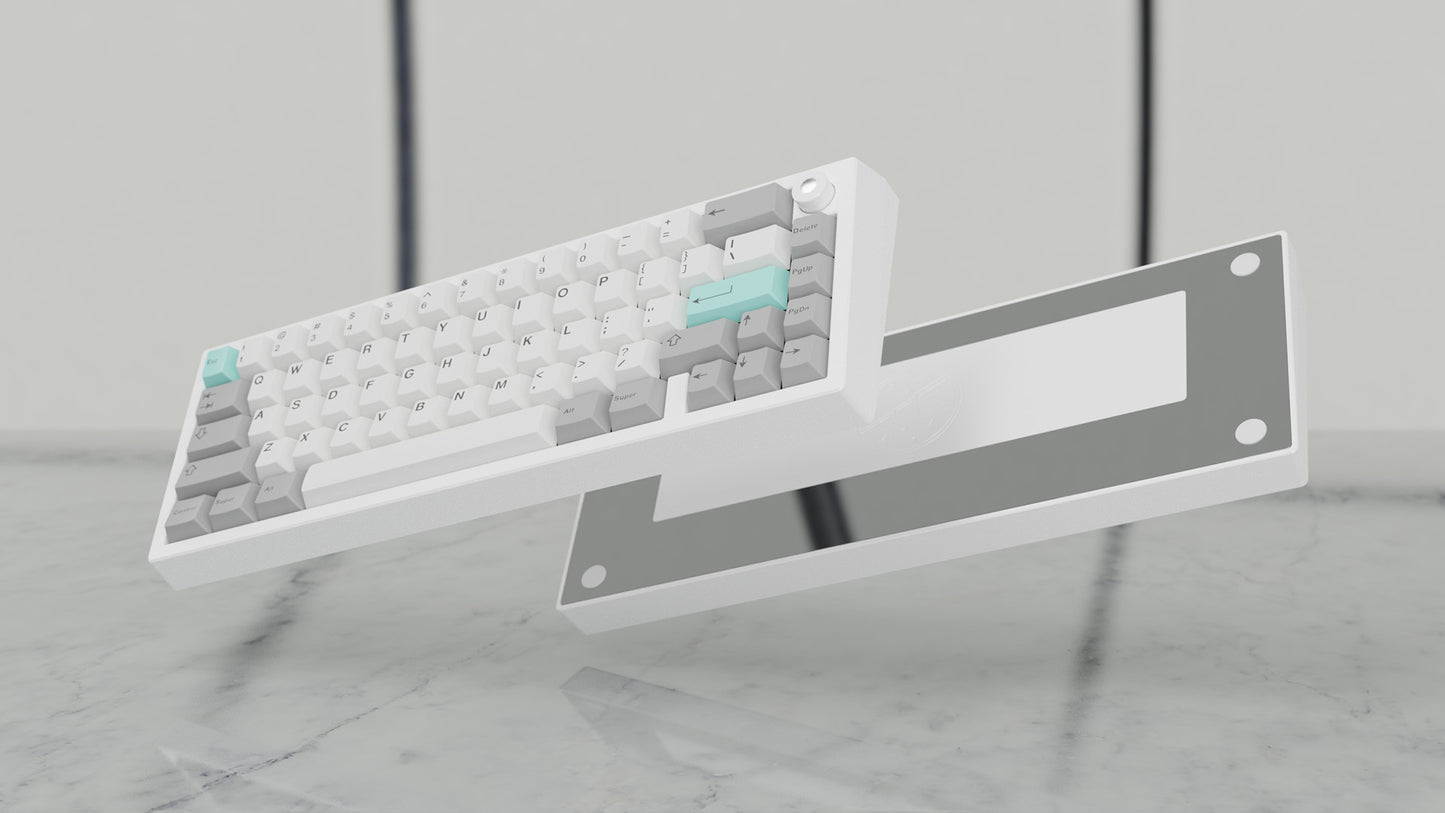 [Group-Buy] Meletrix Zoom65 V2.5 EE - Barebones Keyboard Kit - White [Air Shipping]