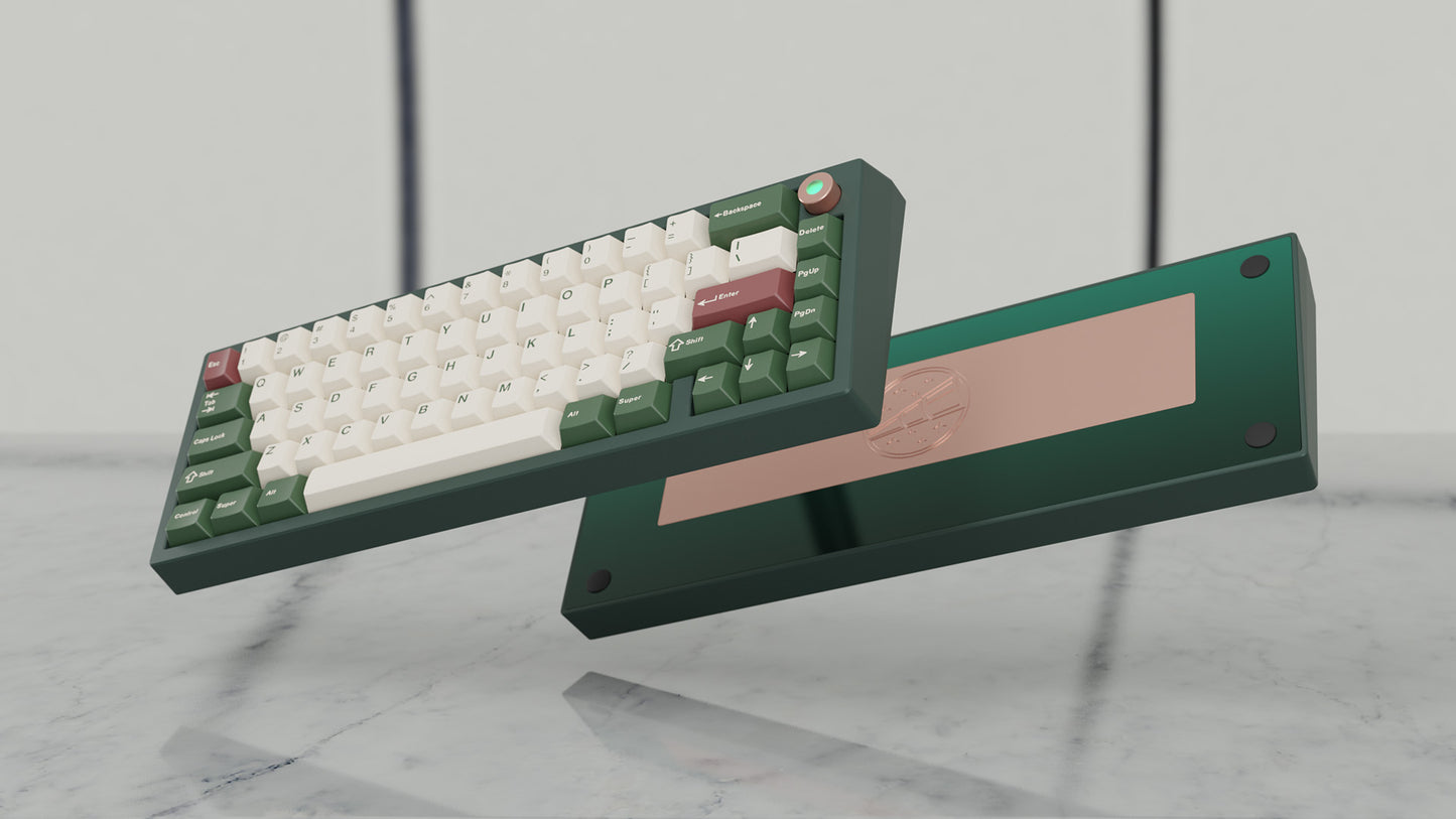 [Group-Buy] Meletrix Zoom65 V2.5 EE - Barebones Keyboard Kit - Wild Green [Air Shipping]