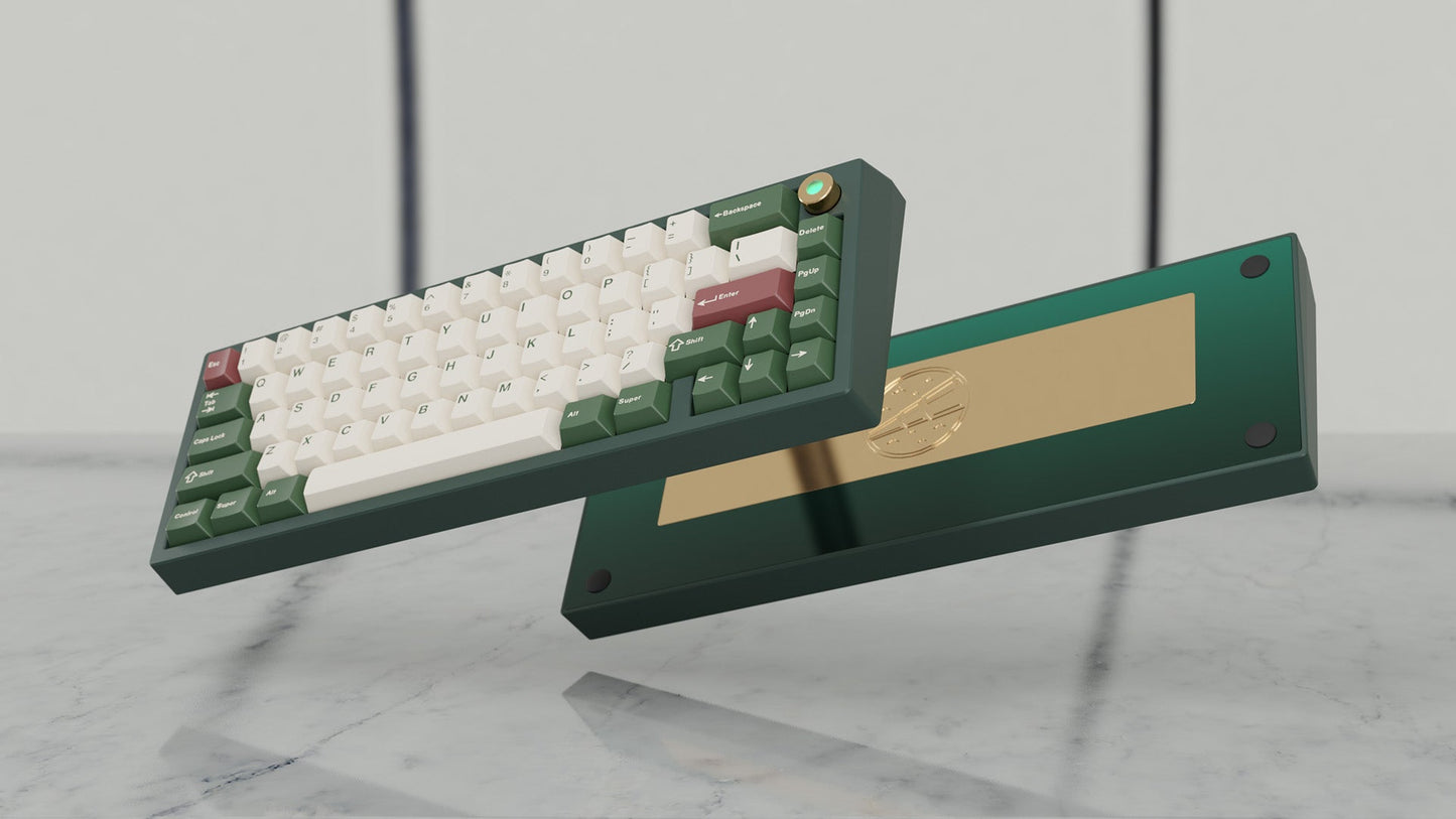 [Group-Buy] Meletrix Zoom65 V2.5 EE - Barebones Keyboard Kit - Wild Green [Sea Shipping]