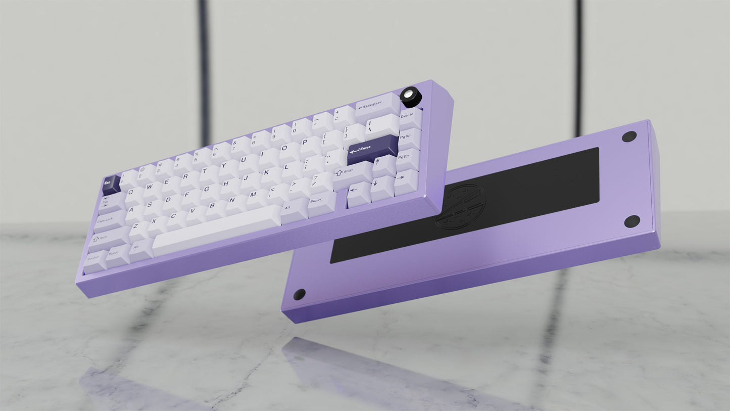 [Group-Buy] Meletrix Zoom65 V2.5 SE - Barebones Keyboard Kit - Anodized Lavender [Air Shipping]