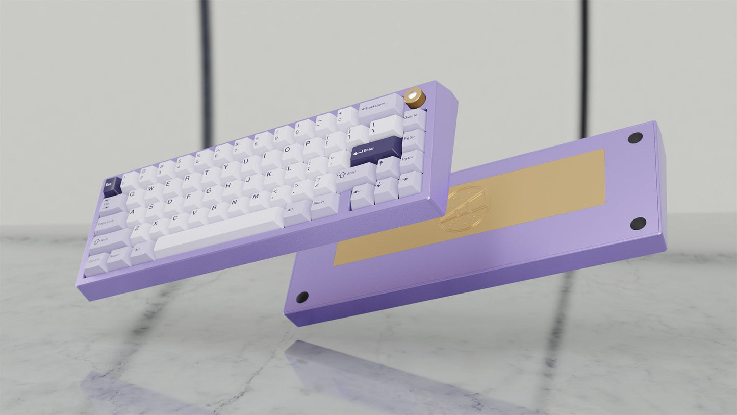 [Group-Buy] Meletrix Zoom65 V2.5 SE - Barebones Keyboard Kit - Anodized Lavender [Sea Shipping]