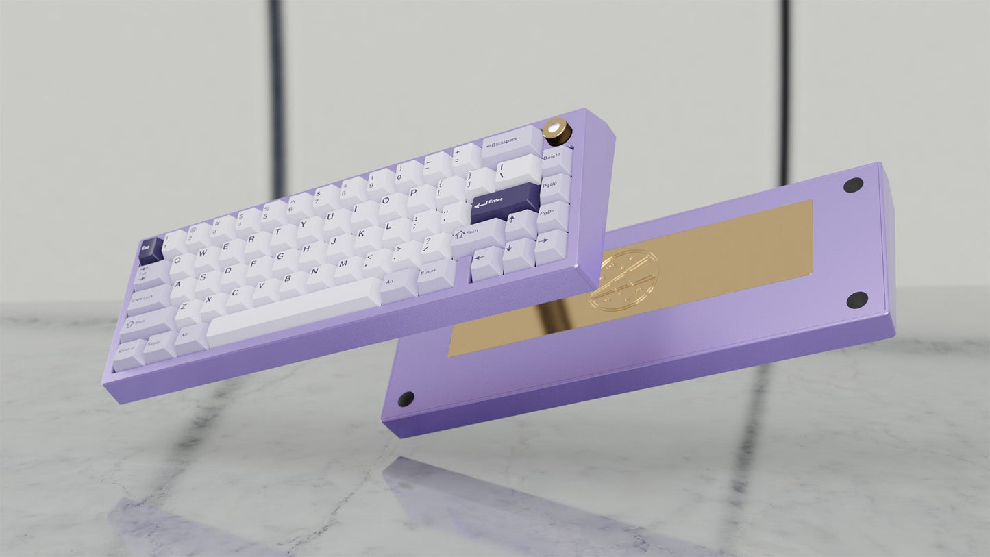 [Group-Buy] Meletrix Zoom65 V2.5 SE - Barebones Keyboard Kit - Anodized Lavender [Sea Shipping]